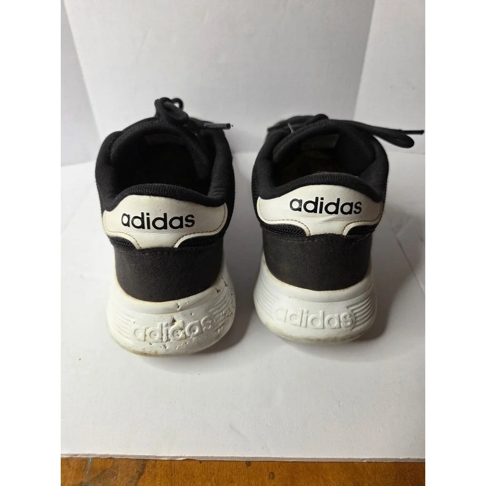 Adidas Lite Racer Mens Sneakers Black White DB0575‎ Size 9 Athletic Shoes